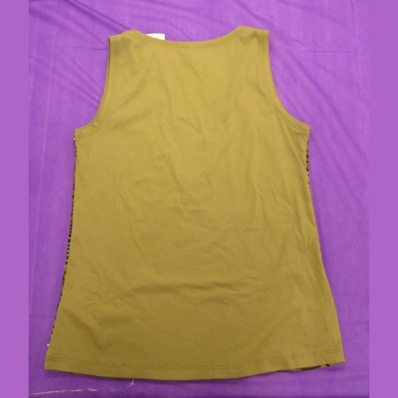 Chico's Zenergy Sequin Animal Print Tank, NEW! - Picture 2 of 4